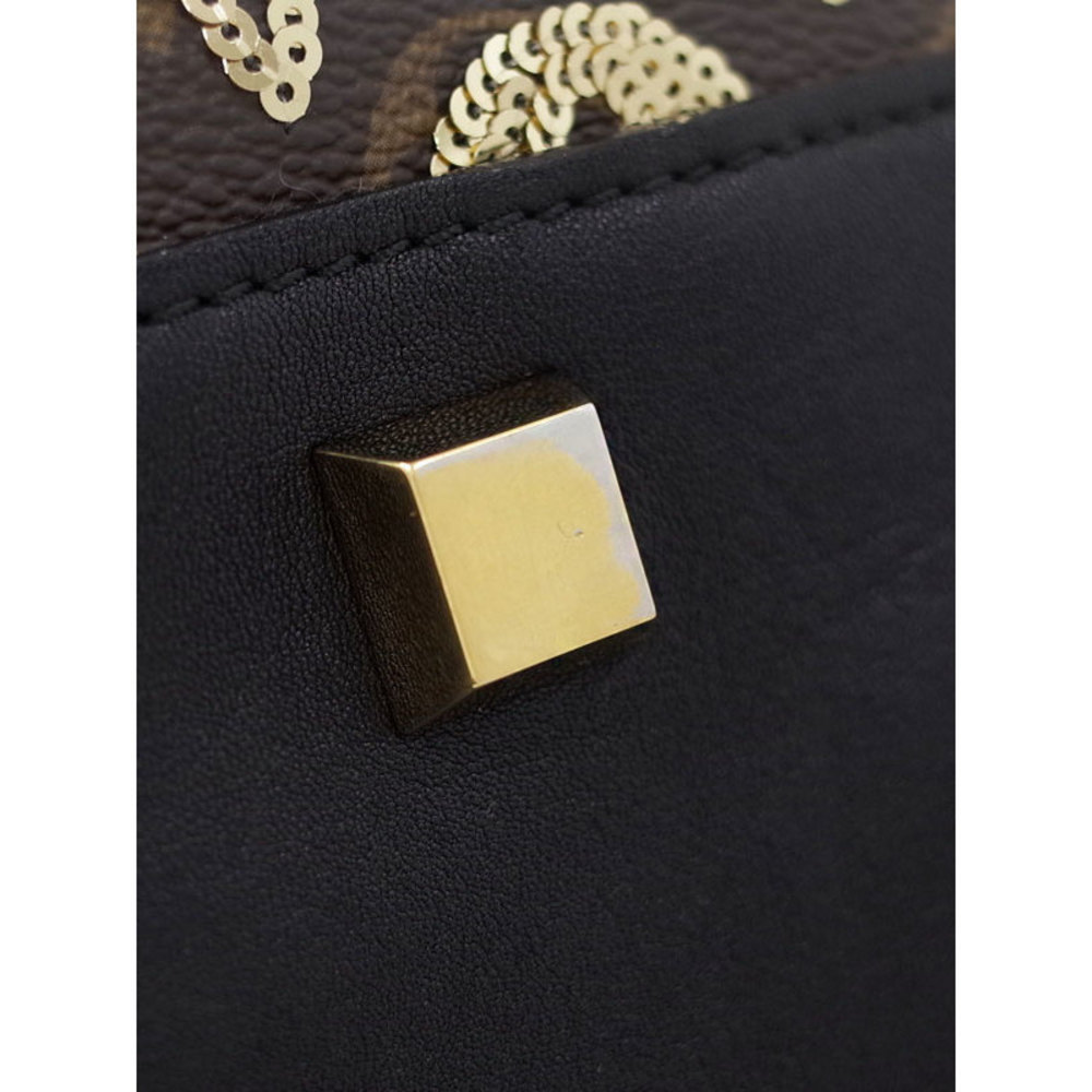 Louis Vuitton Monogram Eclipse Handbag Black Spee… - image 5